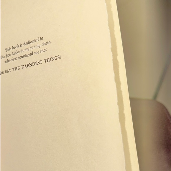 Kids Say the Darndest Things Book by Art Linkletter (1957) Vintage - Picture 4 of 13